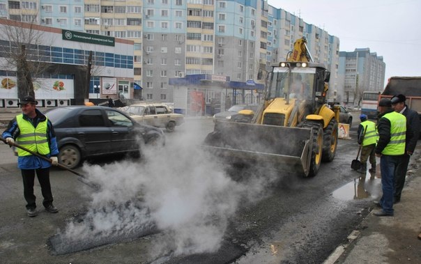 В Оренбурге со следующей недели начнётся ямочный ремонт дорог